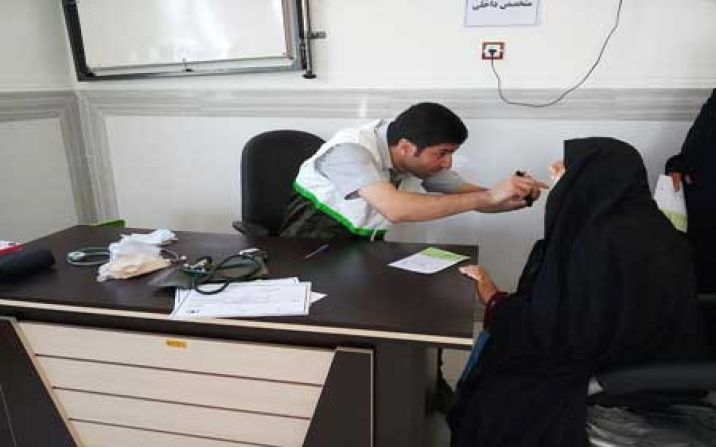 چهل و چهارمین مرحله ویزیت و داروی رایگان در حرم امامزاده جعفر شهید(ع) اجرا شد چهل و چهارمین مرحله ویزیت و داروی رایگان در حرم امامزاده جعفر شهید(ع) اجرا شد